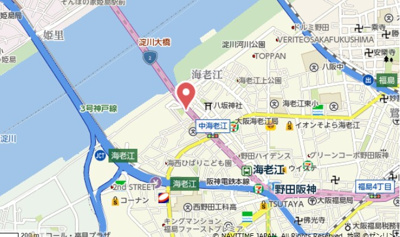 【地図】 | ジュネス海老江