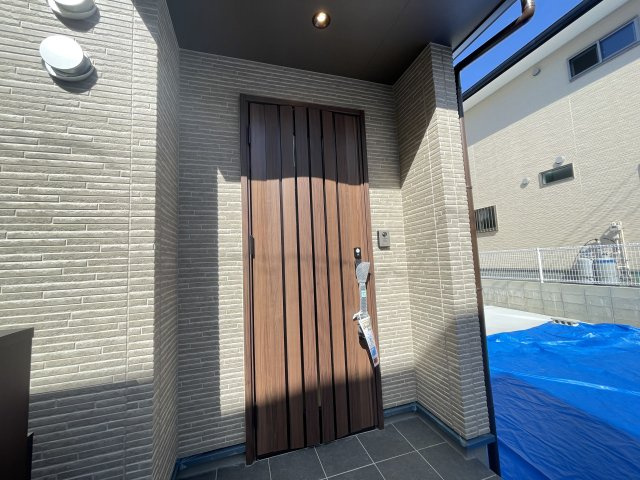 中城村伊集（全2棟）の玄関|※同施工会社写真です　