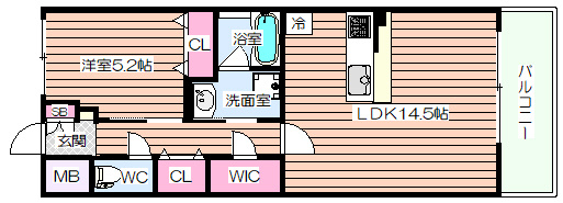 【間取り】 | スプランディッド福島WEST