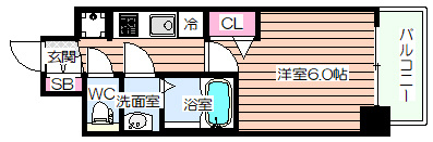 【間取り】 | プレサンス海老江ジャルダン