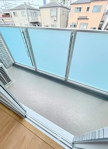 ベルシード板橋蓮根アンベリールのバルコニー