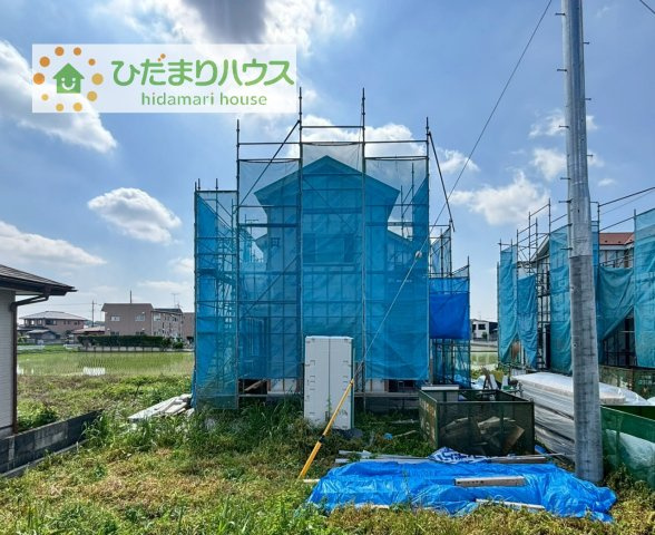 【外観】 | 筑西市市野辺25-P1　新築戸建　3号棟 | （5/15撮影）