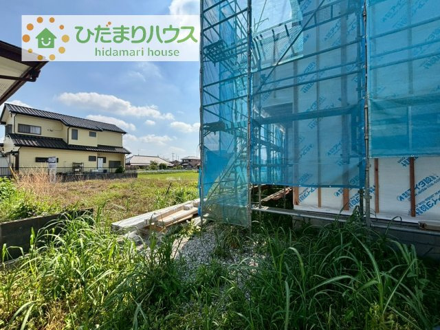 【外観】 | 筑西市市野辺25-P1　新築戸建　3号棟 | （5/15撮影）