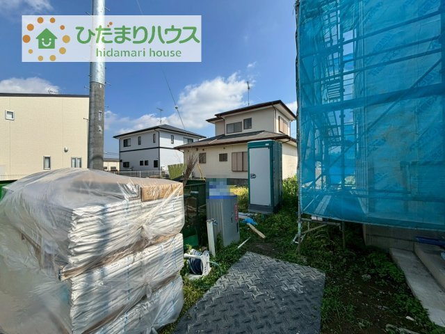 【外観】 | 筑西市市野辺25-P1　新築戸建　3号棟 | （5/15撮影）