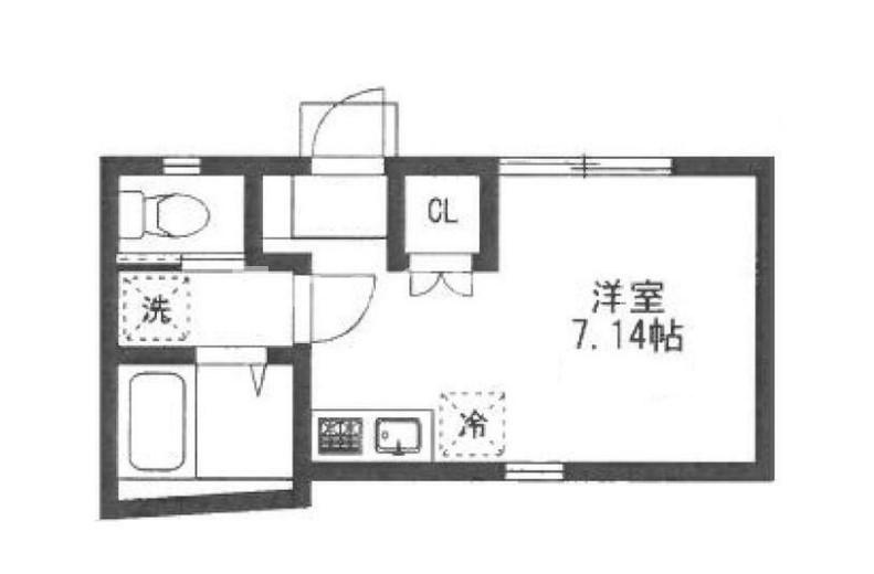 フルーレ目白の間取り
