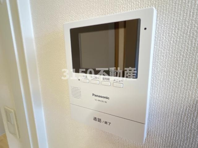 カメーリエ大溝のセキュリティ|カメラ付インターホン