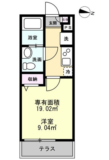 【間取り】 | SAIL五香南