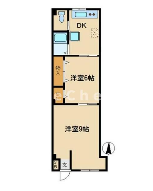 三浦ビルの間取り