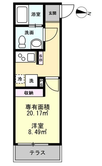 【間取り】 | SAIL五香南