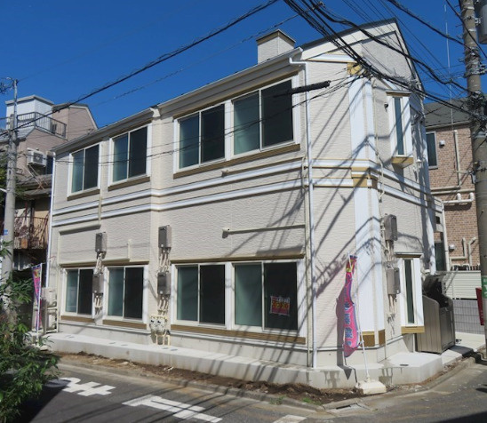 杉並区方南２丁目のアパートの外観