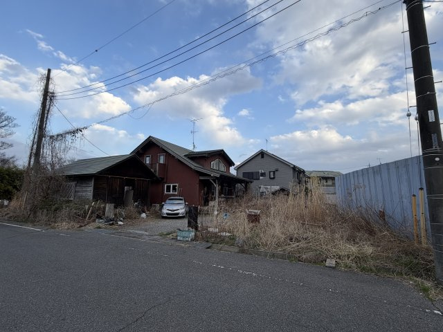 八千代市佐山の前面道路含む現地写真