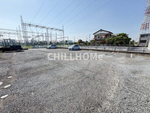 高崎市日高町のアパートの駐車場|当社、チルホームのHPもご覧ください(^^)/物件情報多数♪