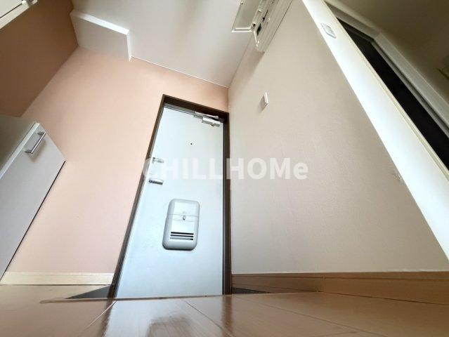 高崎市日高町のアパートの玄関|当社、チルホームのHPもご覧ください(^^)/物件情報多数♪