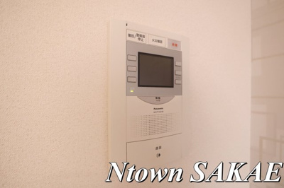 【セキュリティ】 | プレサンス栄フェル | モニター付きインターホンです
