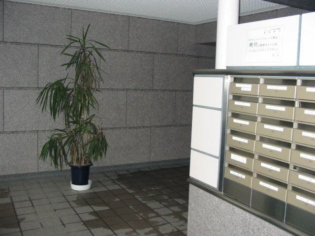 クリーンピア米子加茂町のエントランス