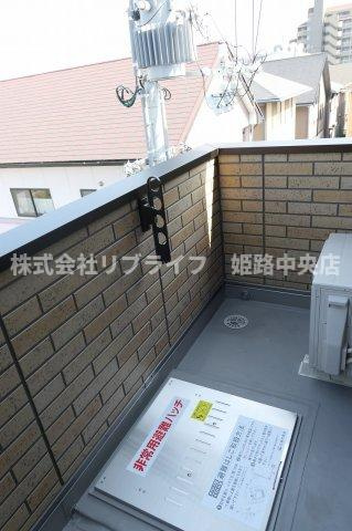 ロータス長町A棟のバルコニー
