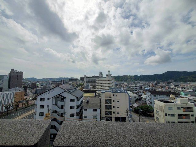 【東南角部屋☆】高知市桟橋通1丁目パークベルズ桟橋通　中古マンションの展望|視界を遮るものがない、贅沢なパノラマビュー。