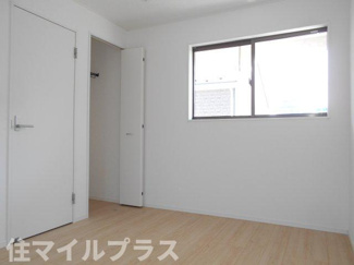 【洋室】 | 郡山市八山田西2丁目新築一戸建て6棟 | 広々とした洋室です