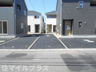 【駐車場】 | 郡山市八山田西2丁目新築一戸建て6棟 | カースペースがあります