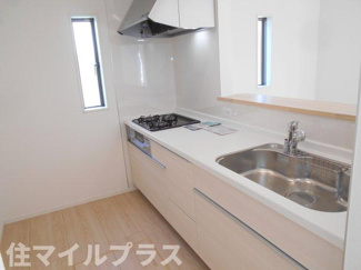 【キッチン】 | 郡山市八山田西2丁目新築一戸建て6棟 | 使いやすいキッチンです