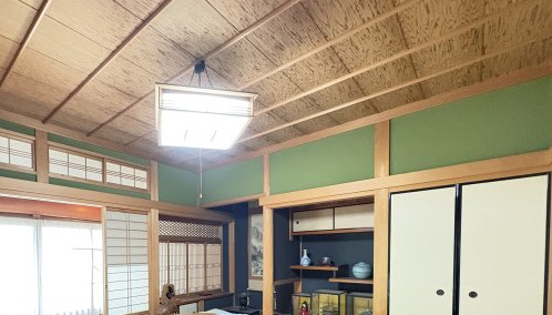 桜井市大字箸中の収納|8帖和室の収納と床の間　風情がありますね