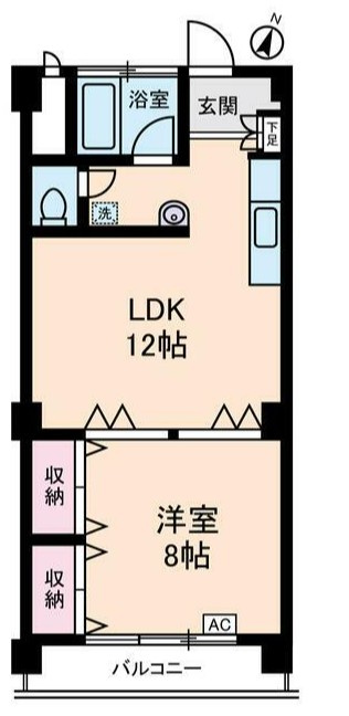 ステラ　コート　大山の間取り|間取りです。