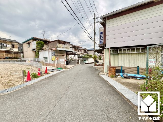 京田辺市薪水取　1期　1号地の前面道路含む現地写真|5月16日　現地写真更新