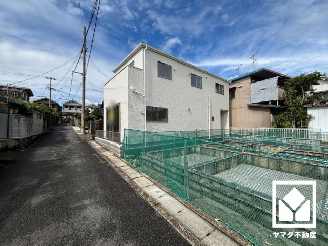 京田辺市薪水取　1期　1号地の前面道路含む現地写真|7月9日　現地写真更新