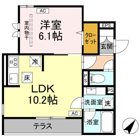 アメティスタ相模が丘の間取り
