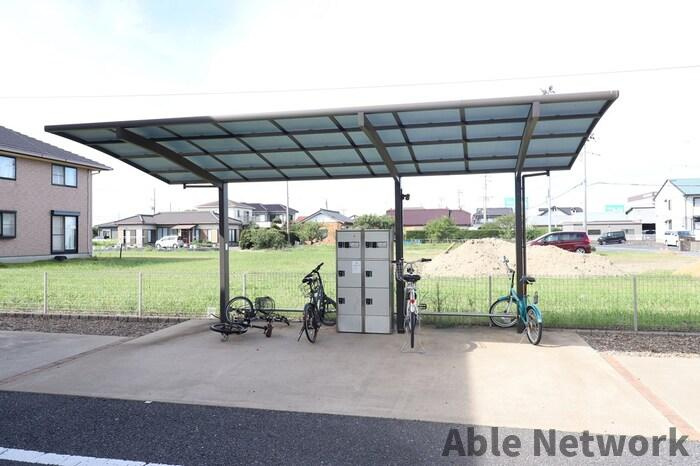 シュロス蒲地Bのその他共用部分|駐輪場