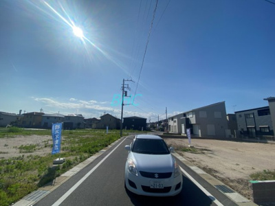 【前面道路含む現地写真】 | 守山市小島町　５号地