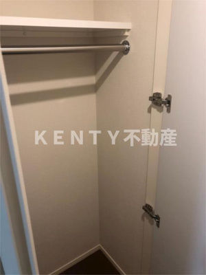 【収納】 | メイクスデザイン大森Ⅱ | 専用の収納スペースです