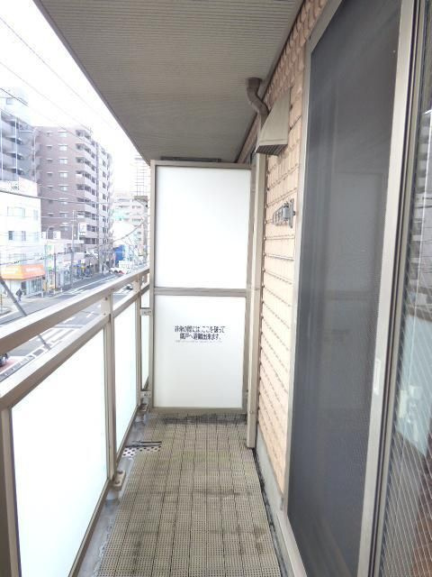 ＡＣＴ-１のバルコニー