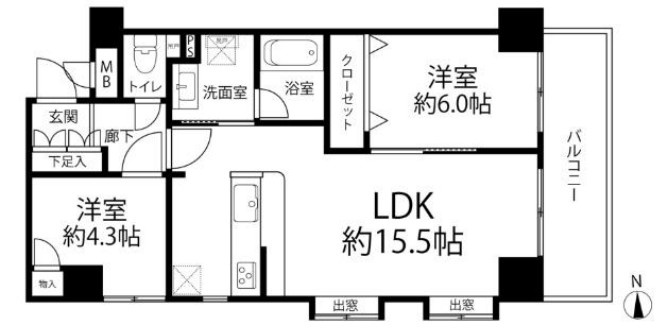 ガーデンホーム西蒲田の間取り