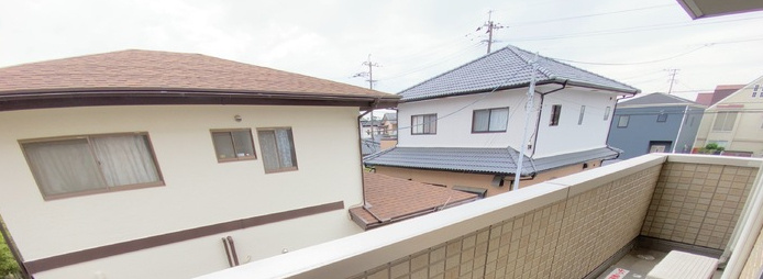 アークウィル Ⅱ棟の展望|※同タイプの部屋写真です