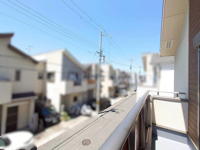 売主物件につき仲介手数料無料●リビング床暖房付き３ＬＤＫ●駐車２台可能●伏見区久我西出町の展望|バルコニーからの眺望