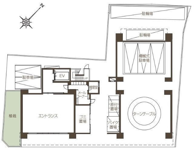 プレジオ阿波座9-15Fの区画図