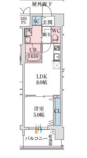 【間取り】 | スプランディッド大阪ベイサイドDUE