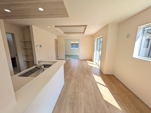 龍ケ崎市城ノ内1丁目3期　新築戸建ての居間・リビング
