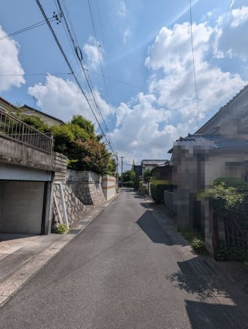 大府市森岡町９丁目戸建の前面道路含む現地写真|前面道路①