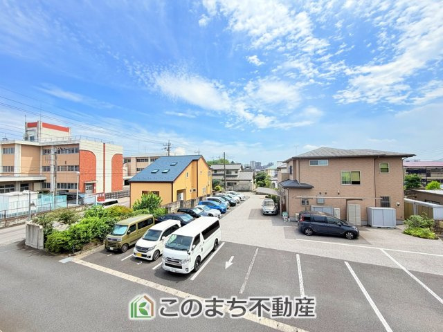 ハートフルタウン宇都宮市戸祭2丁目99番の展望|バルコニーからの眺めです！
