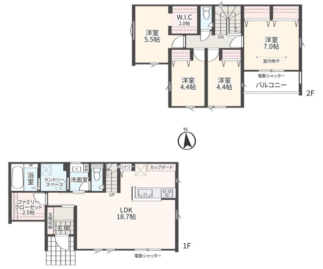 【間取り】 | 4LDKはリビングダイニングキッチンと4つの居室がある間取りで、大家族や二世帯住宅に最適。広々としたリビングで家族団らんを楽しみ、個室でプライベートな時間も確保でき、快適な生活を送ることができますよ。