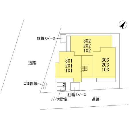 アメティスタ相模が丘の区画図