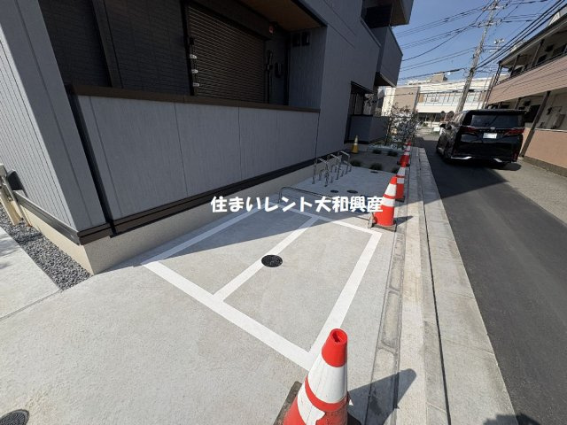 アメティスタ相模が丘のその他共用部分|バイク置き場