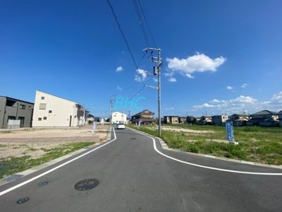 【前面道路含む現地写真】 | 守山市小島町 　２号地