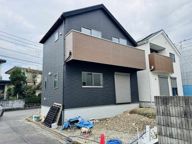 八王子市　西寺方町　新築一戸建て　０２期の外観|～控除や減税で優遇の長期優良住宅　省エネ性能認定　庭付きの新築戸建て～～