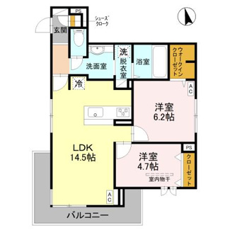 【間取り】 | シュトラール鳳