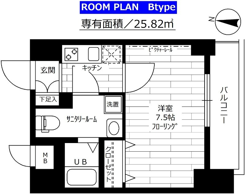 ステージファースト西巣鴨の間取り