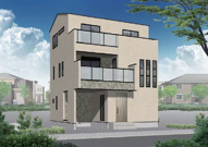 板橋区大山金井町　新築戸建　A号棟 10900万円の画像