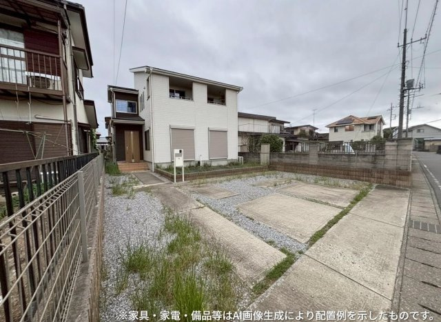 栃木市大平町西水代　中古戸建の駐車場